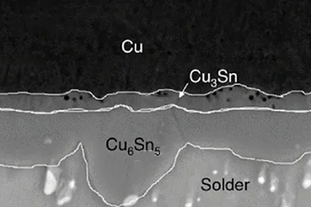 回流焊過(guò)PCB板時(shí)金手指與焊錫生長(zhǎng)反應(yīng)